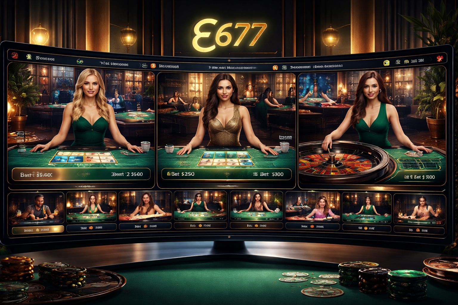 E677 Casino | Real-Time Tables, Fast Wallets & Premium Play